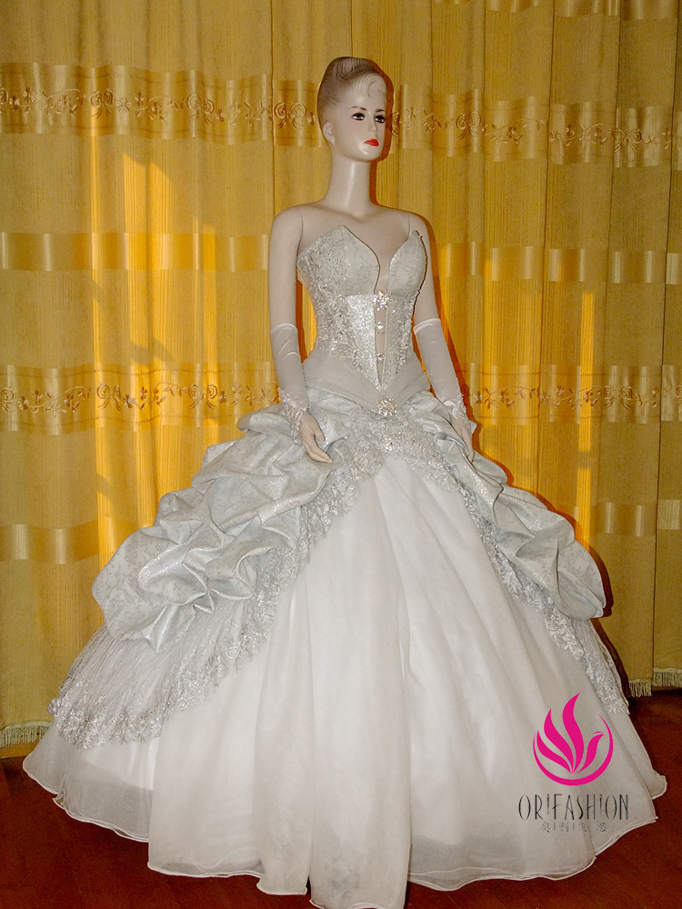 Orifashion Handmade Romantic Princess Style Wedding Dr